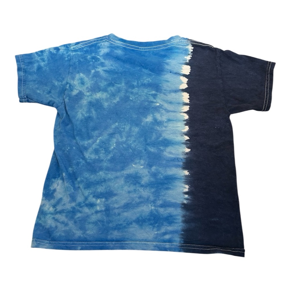 Vintage Galveston Island Tie Dye Dolphin Gilden Graphic T-Shirt Size Youth‎ XS - Picture 2 of 5